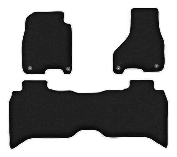 Bilmåtter CARLUX-SILVER til: Dodge RAM DS DJ 1500 pickup (2012-2020)