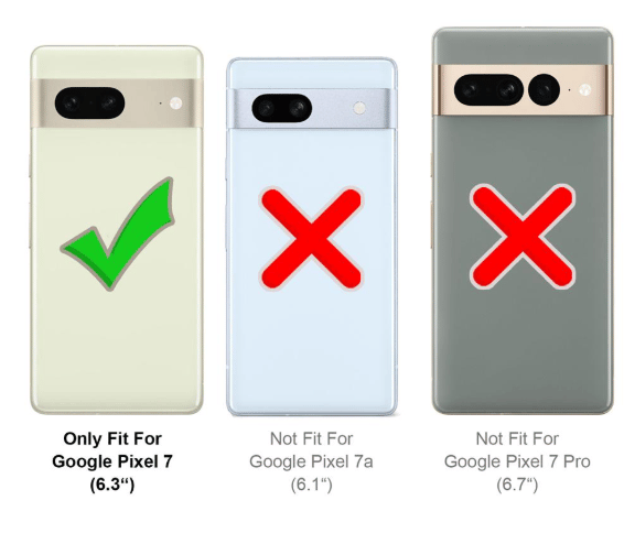 FODRAL TILL GOOGLE PIXEL 7 TRANSPARENT TJOCKT, SOLIDT, HÅLLBART