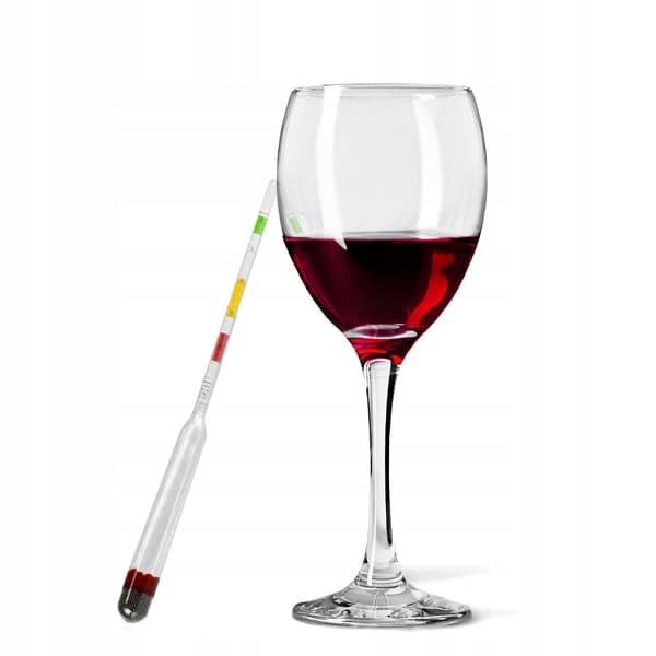 VINMÅLER - SUKKERMÅLER MED GLAS MÅLECYLINDER