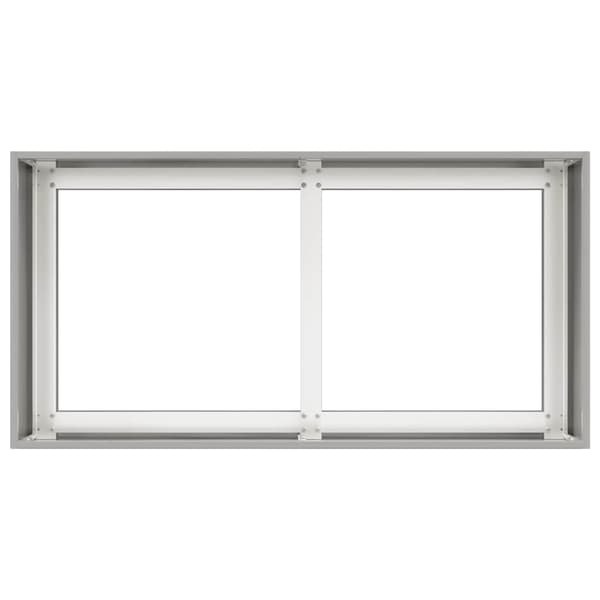 vidaXL urtepotte 80x40x40 cm rustfrit stål