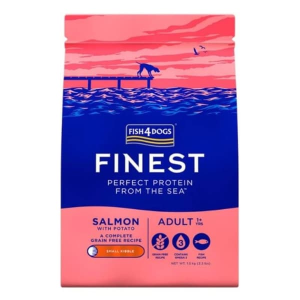 Fish4Dogs Finest Lax 12 kg torrfoder för hundar