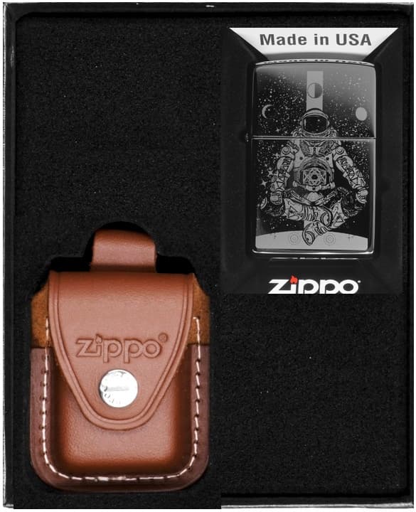 Zippo Sæt Aeronaut Lighter I Rumdesign Gave nr. 2