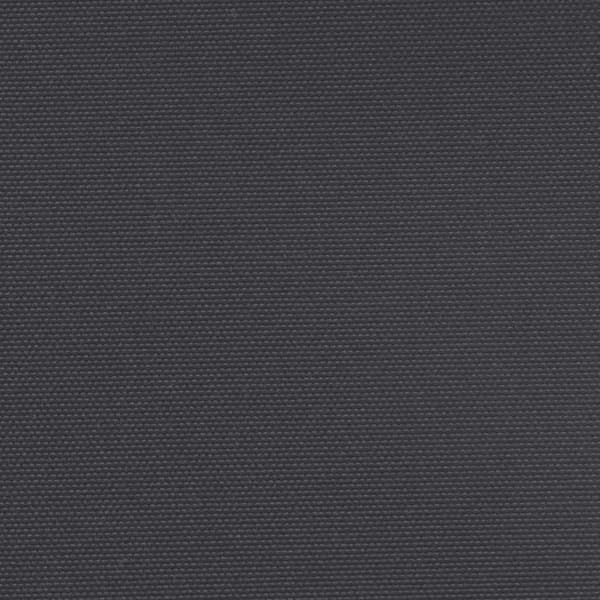 vidaXL udtrækkelig sidemarkise sort 140 x 600 cm
