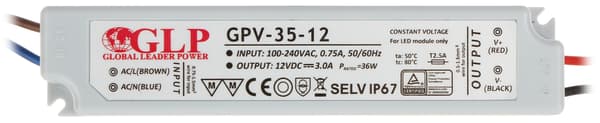 HAKKURIVIRTALÄHDE 12V/3A/GPV