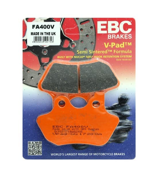 EBC FA400V jarrupalat (setti)