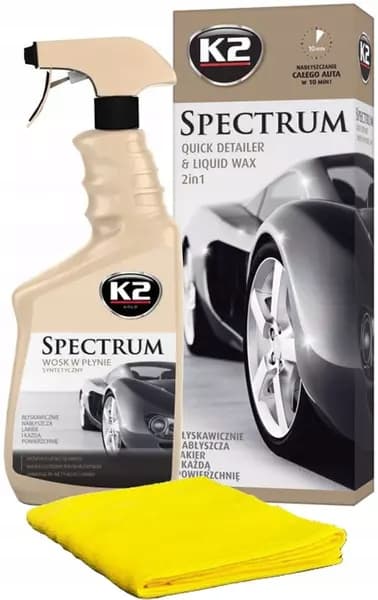 K2 G020 Spectrum 700ml ja mikrokuituliinapussi