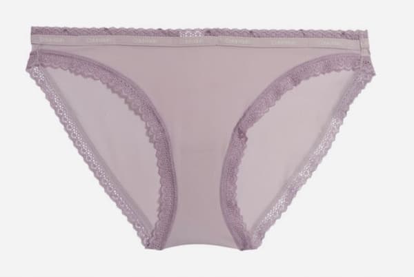 Calvin Klein damtrosor med spets rosa M