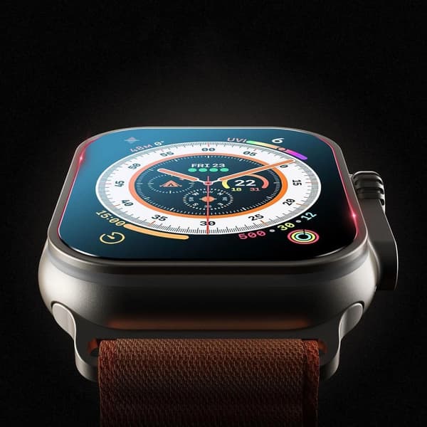 Tech-Protect Easy Set+ Härdat Glas 2-pack för Apple Watch Ultra 1/2 49mm - Klar