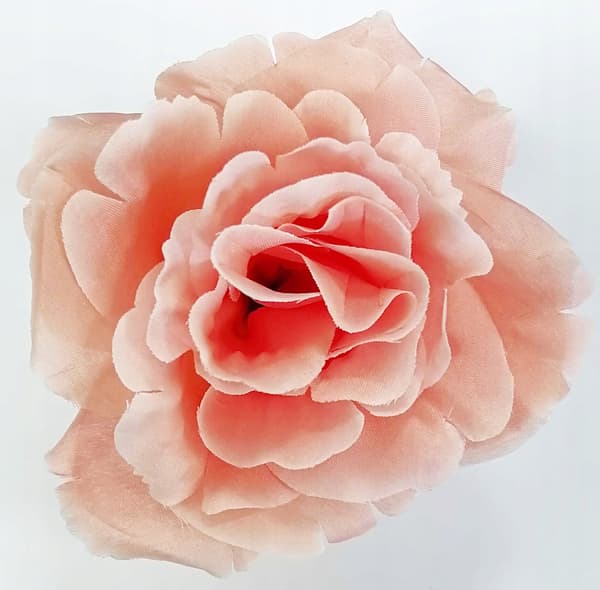 Kunstig Rose Blomsterhoved Laks Dekorativ
