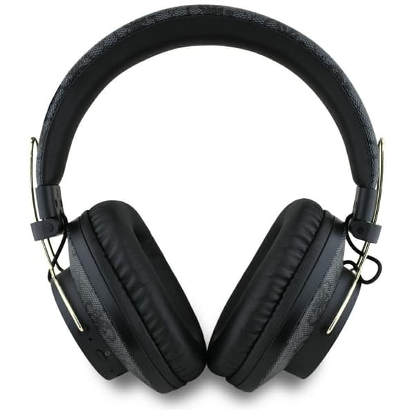 Guess Bluetooth ENC Metal 4G Logo Sorte Over-Ear Hovedtelefoner