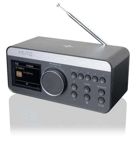 Langaton lataus herätyskello PEAQ PCR 540 DAB+