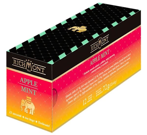 Richmond Æblemynte 12x6g