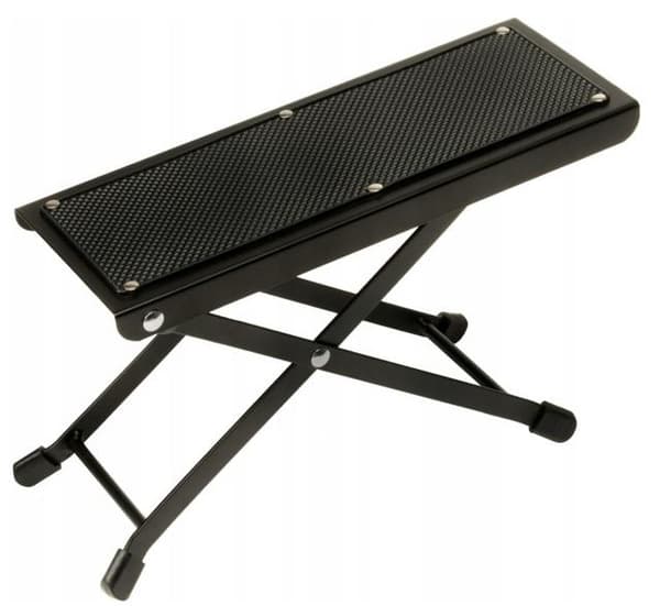 MUSIC MATE MM-AG60 Strings Stepgitarrfotstöd Svart