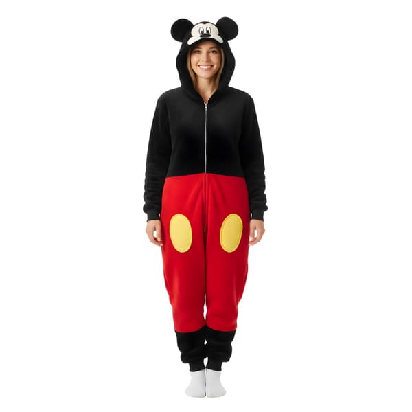 Mickey Mouse Kigurumi Pyjamas Kostume Størrelse: 145-155 cm