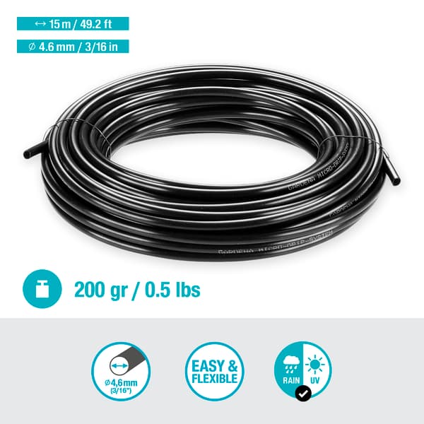 Gardena Fordelerrør 4,6 mm (3/16") 15M 1350-20