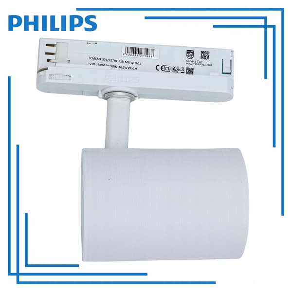 PHILIPS MS-M T 3796lm Kohdevalaisin Kiskovalaisin Valkoinen