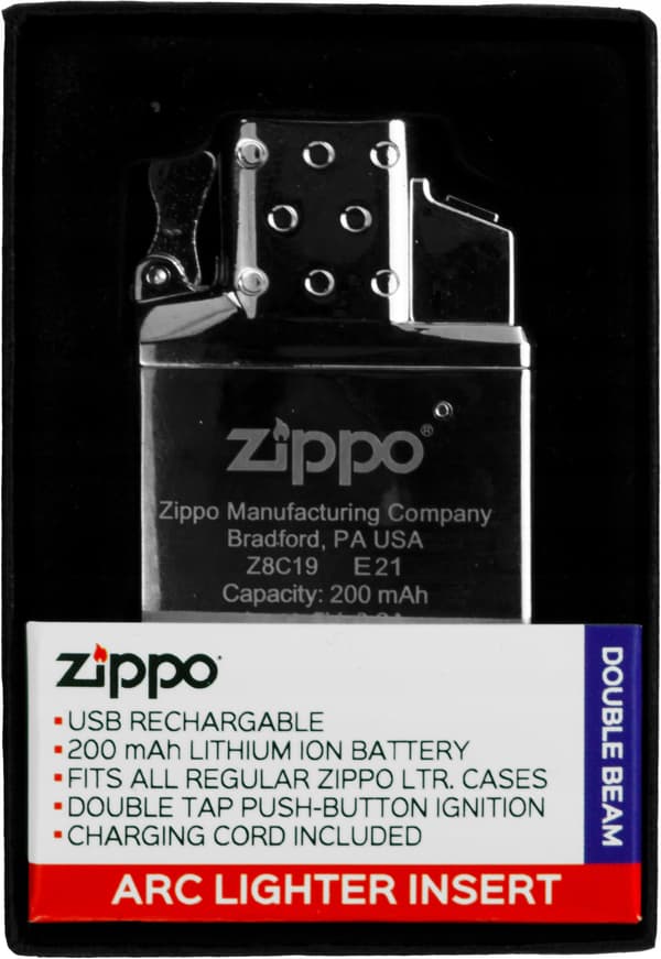 ZIPPO Plasma Insert USB Alkuperäinen Plasma Insert sytyttimille Lisävarusteet 2006836