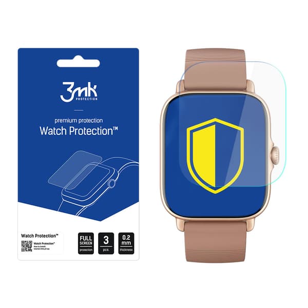 Xiaomi Amazfit GTS 3 - 3mk Urbeskyttelse ARC