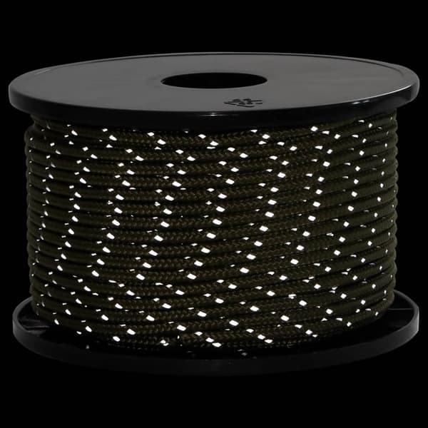 vidaXL teltreb med strammere, reflekterende elementer, 50 m, 5 mm