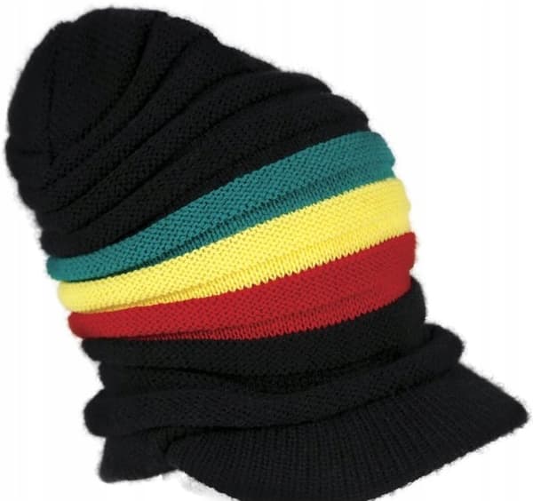 Rastakeppi musta värillinen reggae Jamaican karnevaaliasu pallo