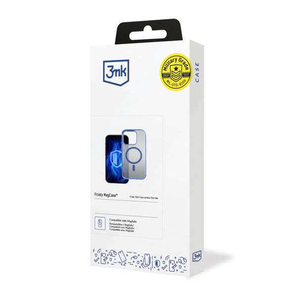 Apple iPhone 14 Pro - 3mk Frosty MagCase Blå