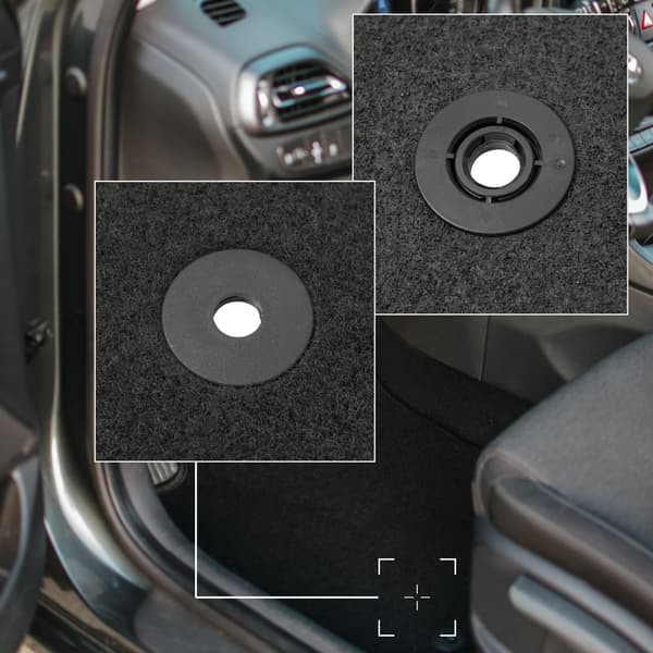 Veluurimatot BASIC etu Jeep Renegade II SUV (2018-)