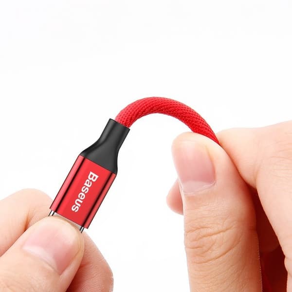 Baseus Yiven Lightning 1,8m 2A-kabel (röd)