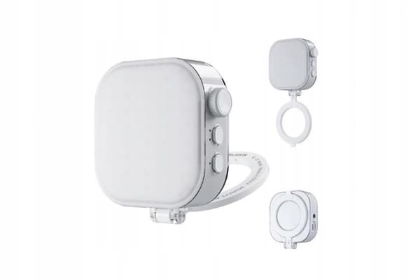 Telesin Magnetisk Mini Lampe til Mobiltelefon (med batteri)