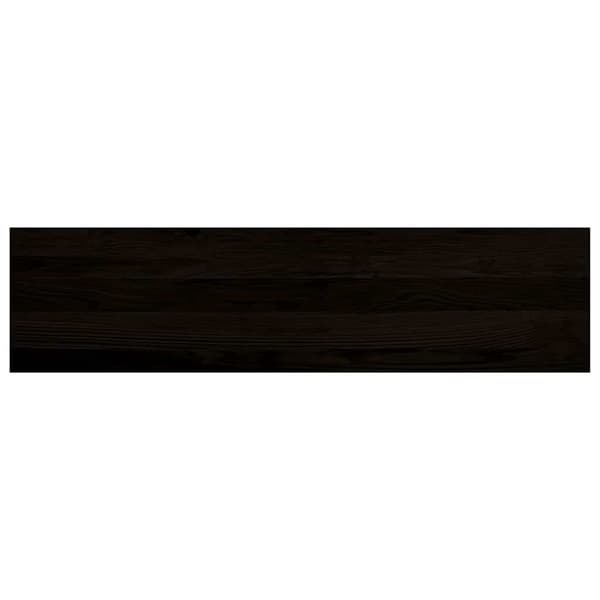 vidaXL trappetrin 2 stk. brun 100x30x2 cm massivt egetræ