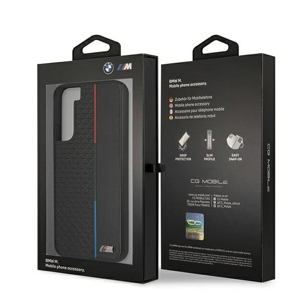 BMW BMHCS22MTRTBK S22+ S906 etui sort/sort hårdt etui M Collection Triangles