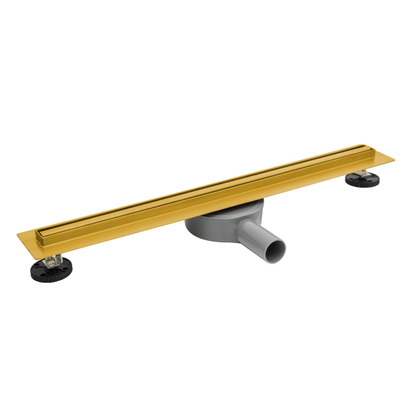 Slim&Low ProLine Gold Lineært Afløb 60 cm Guld