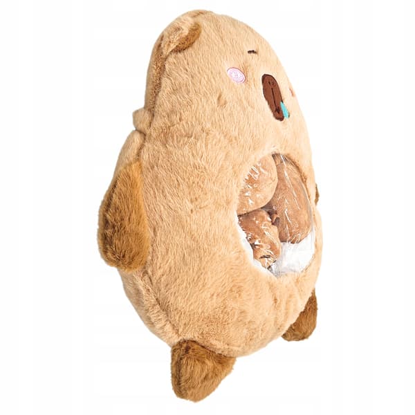 Maskot Kapybara Pudding Pude 35 cm 3 stk. Små Kapybaraer Til Kast