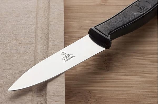 Onyks grøntsagsskrællekniv 8 cm
