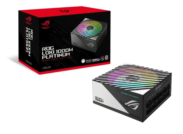 ASUS ROG LOKI SFX-L 1000W Platinum strømforsyning, modulær