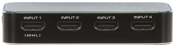 Video-omkoppling HDMI-växlare 4 ingångar 1 utgång 2.0