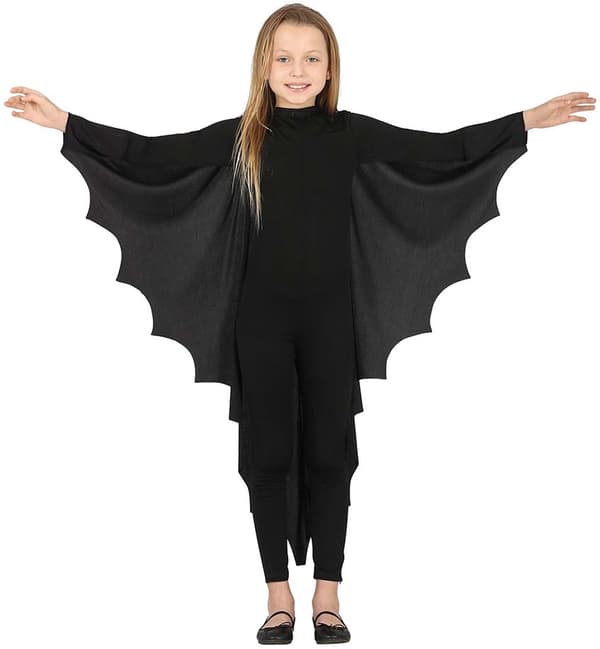 Halloween fladdermöss vingar cape kostym vampyr