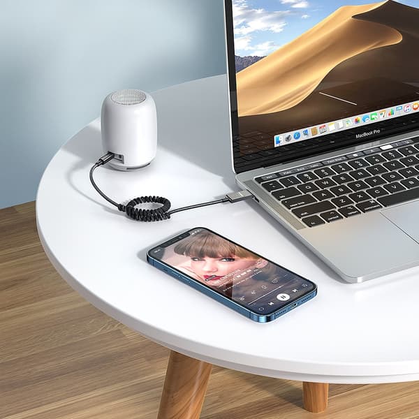 MCDODO LÄHETINSOVITIN AUDIOVASTAANOTIN BLUETOOTH 5.1 AUX AUTOON