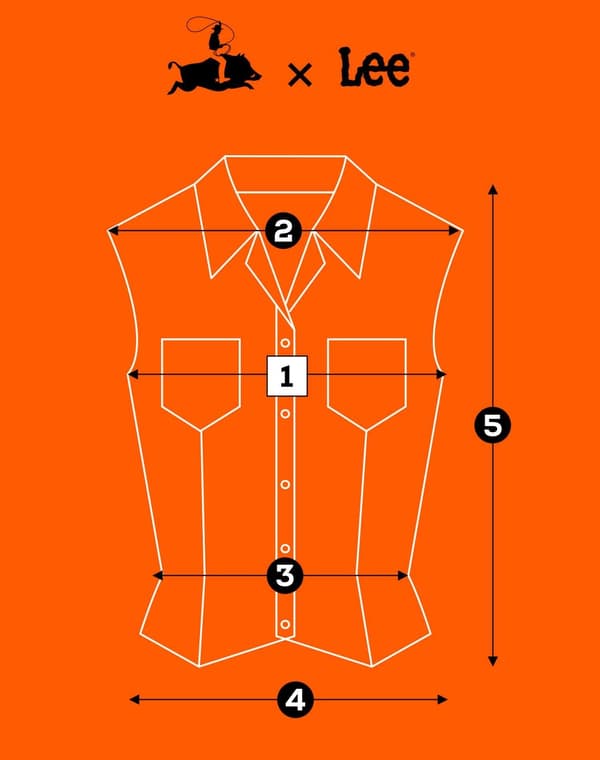 Lee Ärmlös Tröja Loose Bomull Dam Kort Top S
