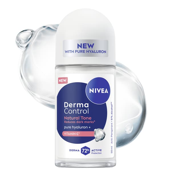 NIVEA Derma Control Natural Tone Antiperspirant roll-on 50ml