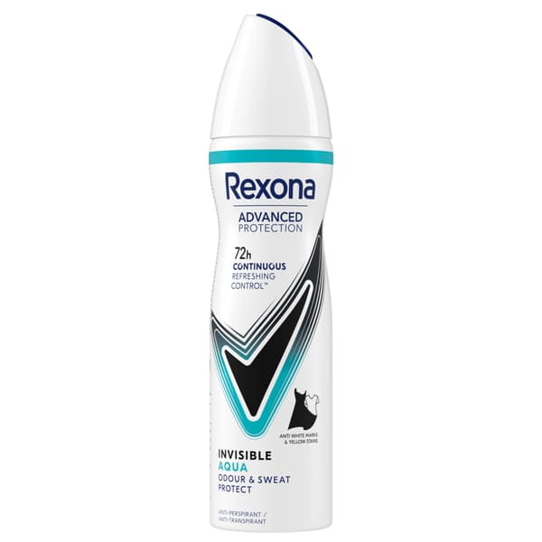 Rexona Spray Invisible Aqua 150ml