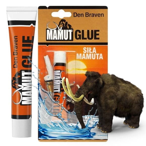 Mamut universalmonteringslim 25 ml vitt