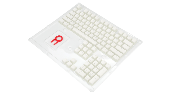 Redragon A130 PBT Doubleshot White switchar