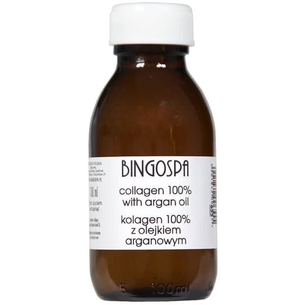 Ungt ansigt Kollagen med arganolie 100 ml Bingospa