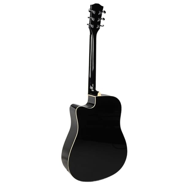 V-tone VEAG1 CE BK 4/4 sort elektroakustisk guitar