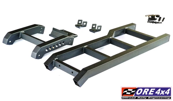 Aluminium stige til bagklap Suzuki Jimny JB74