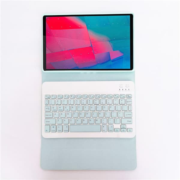 Bluetooth-tangentbordsfodral för Lenovo Tab P12 TB-370 (blå)