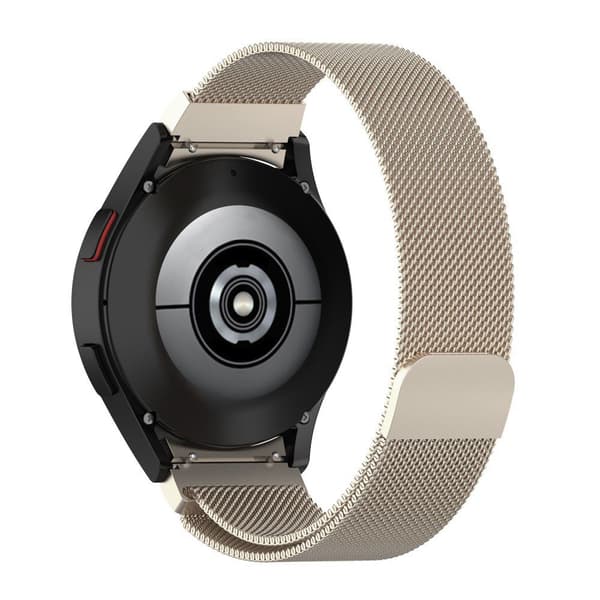 TECH-PROTECT MILANESEBAND TIL SAMSUNG GALAXY WATCH 4 / 5 / 5 PRO / 6 / 7 / FE STARLIGHT