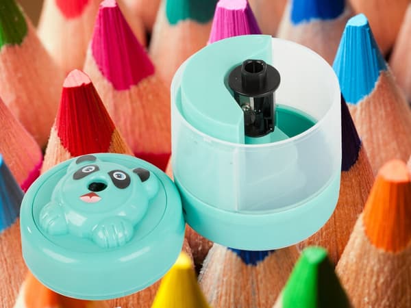 Elektrisk blyantspidser til blyanter blå (50) GAB_B