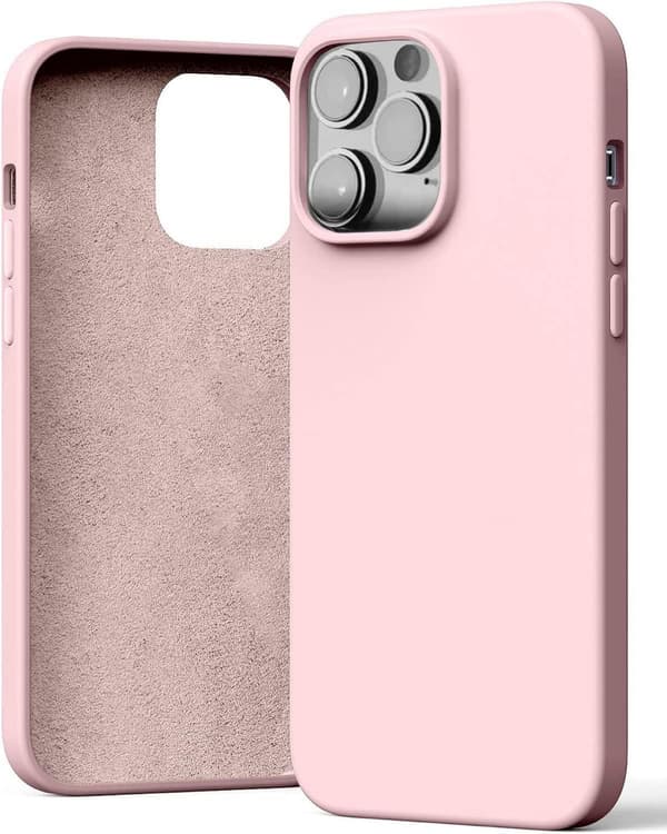 APPLE IPHONE 14 PRO MAX SILIKONE ETUI PINK