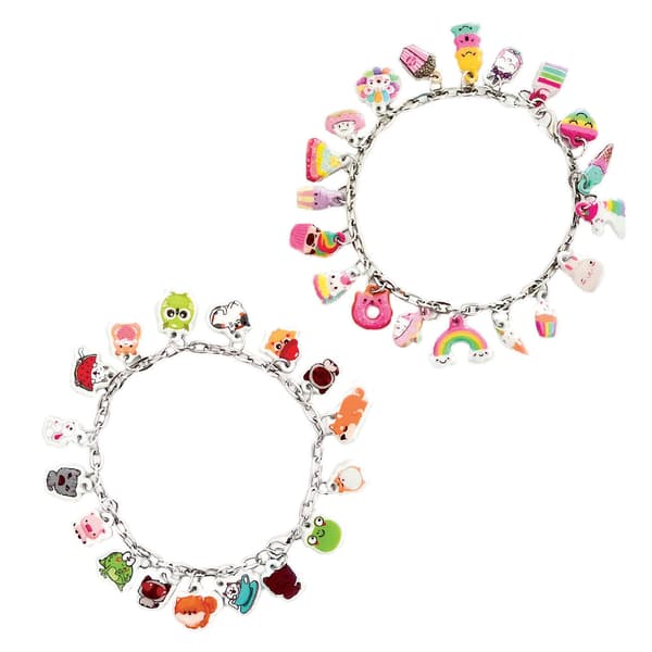 DIY regnbuekæde charme armbånd